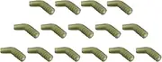 European Fishing Rig Carp Fishing Tackle | TPE Hook Aligner for European Carp Fishing 15pcs | Small Portable Accessories, Teacher Fishing Equipment Kit