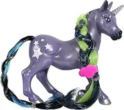 Breyer Horses Mane Beauty Li'l Beauties | Caprina - Unicorn | Brushable Mane and Tail | 4.25" L x 3.25" H | Model #B-MB-10376