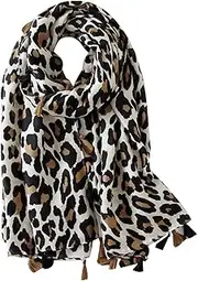 [HSHZHSHL] Van Caro Scarfs for Women Lightweight Floral Scarf Soft Long Fashion Scarves Sun-proof Wrap Shawl