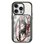 PowerThru Power Bank Slim Power Bank MagSafe Compatible DIESEL Monochrome Bandana Oval D PowerThru Power Bank