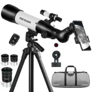 FREE SOLDIER Telescope 70mm Aperture 500mm Refractor Telescope for Adults Hig...