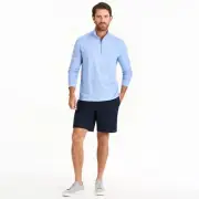 Van Heusen Men's Essential Two-Tone Quarter Zip Pullover Size XL — NWT