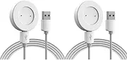 Mellisso 2X Magnetic Fixed Charging Cradle for Watch Gt & for Watch Magic Smart Watch Charger + USB Charging Cable