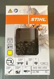 Stihl 14' Chainsaw Chain Loop (63 PM 52 Drive Links) 3613 005 0052