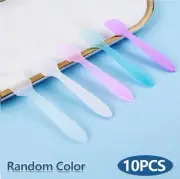10PC Mini Cosmetic Spatula Reusable Scoop Makeup Spoon Stir Face Mask Eye Cream