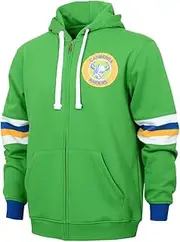 [Tidwell] NRL Retro Zip Hoodie - Canberra Raiders - Full Zip - Fleece - Jacket