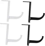ELAYARD 4Pcs Self Adhesive Headphone Hanger Hooks Durable Headset Rack for Home and Internet Cafe Random Colors Lightweight Design Prevents Damage to Headphones