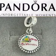 Pandora Exclusive St Maarten Caribbean Resort Sunset Dangle Charm