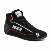 Sparco 00127444NR Slalom Driving Shoe Mid-Top SFI 3.3/5 FIA Approved Euro 44