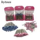 50Pcs Nail Drill Bit 3/32" Rotary Ceramic Stone Burr Manicure Cutters Drill