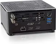 Mini PC Windows 11 Pro Core i7 10750H,Mini Computer 8GB DDR4 RAM 512GB NVME SSD,Micro Computer 2 LAN DP HDMI2.0 Dual 4K Output,Type-C,Dual Band WiFi 6 BT 5.0,Micro PC ALLASONE