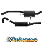REDBACK 2.5" Exhaust for Commodore VS V8 Sedan Solid Axle - 2x Mufflers