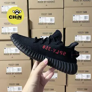 ☆CHIN代購☆ Adidas Yeezy Boost 350 V2 黑魂 全黑 紅字 2020版本 CP9652 現貨