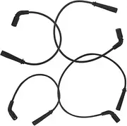 GARVALON 4pcs Automotive Replacement Spark Wire Set Ignition Coil for Truck High Voltage Ignition Wire
