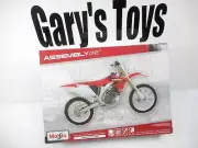 New Maisto Honda CRF450R 1:12th Scale Die-cast Metal Model Kit