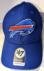 BUFFALO BILLS '47 Brand (47 MVP) NFL Adjustable Blue Hat