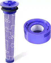 2Pack Replacement Filter Kit for Dyson V7 V8 Animal Absolute Motorhead Carbon