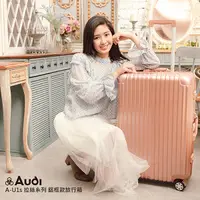 在飛比找松果購物優惠-【鷗德馬旅行箱職人】Audi 26吋◆U1s鋁框拉絲系列◆ 