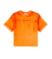 [Marc Jacobs Kids] Marc Jacobs Kids Logo cotton jersey T-shirt Y 3 orange