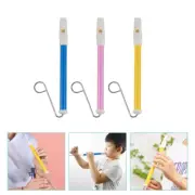 3Pcs Boy Girl Push-pull Flute Slide Whistle Toy for Fun and Music Learning