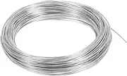 uxcell 1mm Bonsai Training Wire, 1 Roll Floral Wire Stems Anodized Aluminum Tree Wire 95 Feet Total for Gardening Branch Fixing, Silver