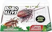 Zuru Robo Alive Glow in The Dark Crawling Cockroach, Multicolour (38506)