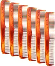 Outanaya Men's Wide Tooth Comb Hair Brush Styling Tooth Comb Hook Hair Salon Supplies