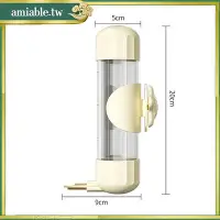 在飛比找Yahoo!奇摩拍賣優惠-Ami 餵鳥器飲水器,自動鸚鵡餵食器籠配件,噴泉自動塑料寵物
