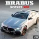 模型車 1:24 巴博斯BRABUS 火箭ROCKET 900 賓士BENZ GT63 仿真汽車模型 合金車模 聲光回力