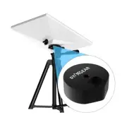 Starlink Mini Tripod Adapter, Tailored for 1/4 Nut Mini Starlink Tripod Black