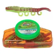 Berkley Gulp Alive Turbo Shrimp Soft Bait Tub 10cm Nuclear Chicken