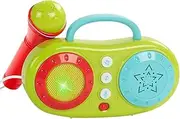 Karaoke Machine for Kids - Multi-Functional Microphone | Karaoke Speaker Singing Machine | Electric Educational Playset for Age 3+ Music Instrument Toy for Birthday