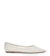EMILIA MESH FLAT in WHITE/FROSTED WHITE/CREAM for Women