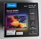 New Govee New TV Strip Lights with Camera, Backlight for 55-65 inch TVs, Music a