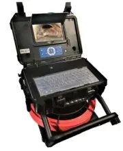 All-in-One 131Ft Waterproof 14mm 512Hz Sonde Pipe Drain Sewer Inspection Camera