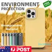 Phone Case Biodegradable Cover Shockproof iPhone14 13 12 Mini Pro Max 7/8 SE