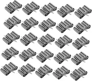 Luxshiny 50pcs Photovoltaic Cable Clips Wire Clamps for Trailer Solar Panel Installation Smooth Edges High Hardness Creative Design for Secure Fixing