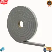 Door Window Seal Weather Stripping Foam Tape Grey Vinyl 3/4 in. x 1/2 inch 10ft