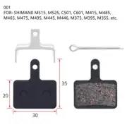 Efficient Brake Pads for SHIMAN0M355M515 Handles Wet and Dry Conditions