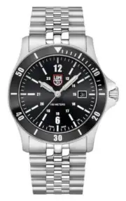 Luminox Sport Timer Stainless Steel Black Dial Date Quartz Mens Watch XS.0911