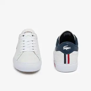 【LACOSTE】POWERCOURT 女鞋 運動鞋 休閒鞋 小白鞋 白色(43SFA0030_407_24ss)