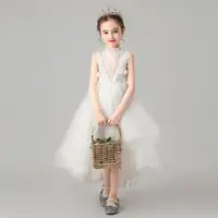 在飛比找ETMall東森購物網優惠-公主裙蓬蓬紗小孩洋氣花童禮服