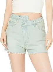 X-girl(エックスガール) Denim Short Pants Women's Tennis Half Pants