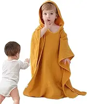 Hooded Bath Towel Wrap - Soft Absorbent Hooded Towel | Full Coverage Beach Soft Absorbent Hooded for Beach, Shower