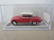 BREKINA 28000 AUTO UNION 1000 S in RED - model is PLASTIC - HO or 1:87 scale