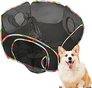 Outdoor Cat Enclosures For Indoor Cats, Outdoor Rainbow Cat Enclosures Playground, Playpen Tunnel, With Safe & Portable Design, Large For Cats, Dogs, Family & Friends Use