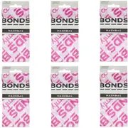 6x Bonds Washbag Mesh Zip Delicates Laundry Lingerie Bra Wash Bag HYPL1N Bulk Pink Logo