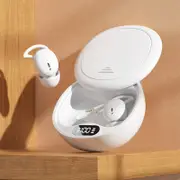 GGP White M73 Noise Cancelling Bluetooth Earphones Wireless, Bluetooth 5.4, Mini In Ear Design, Ultra Long Battery Life