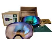 Zeal Optics Portal Roots / Jade RLs Snow Goggle w/Bonus Lens Sky Blue Mirror