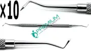 10 Pcs Dental Westcott 745-1 Amalgam Composite Premium Filling Instruments